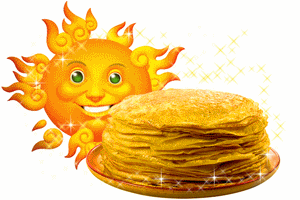 Gif animé Chandeleur crêpes soleil